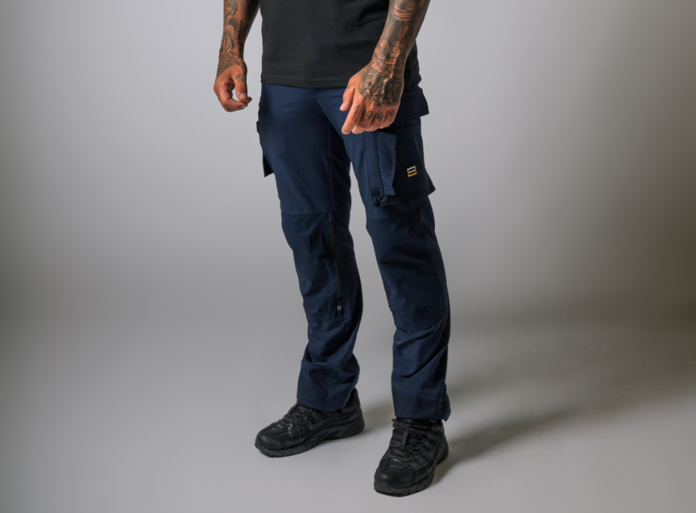 Overall met kniestukken