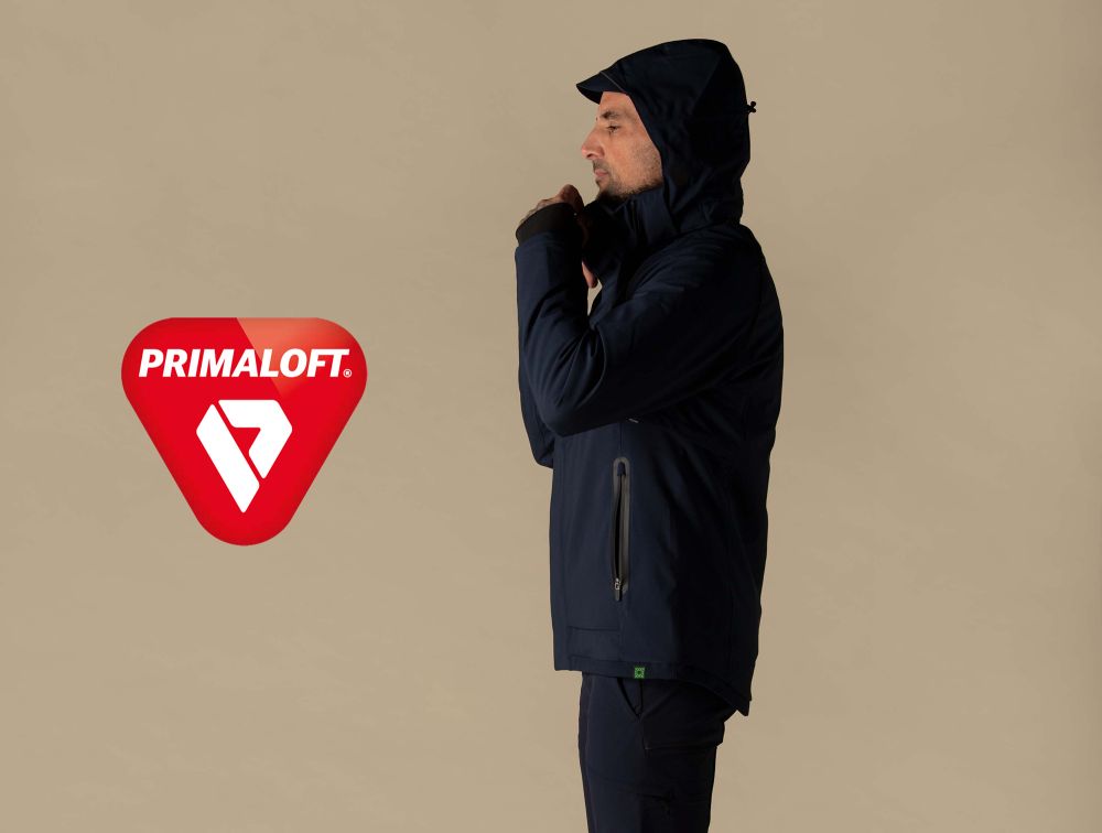 Work jacket with PrimaLoft