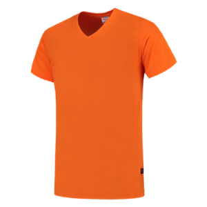 Fitted V-Neck T-shirt